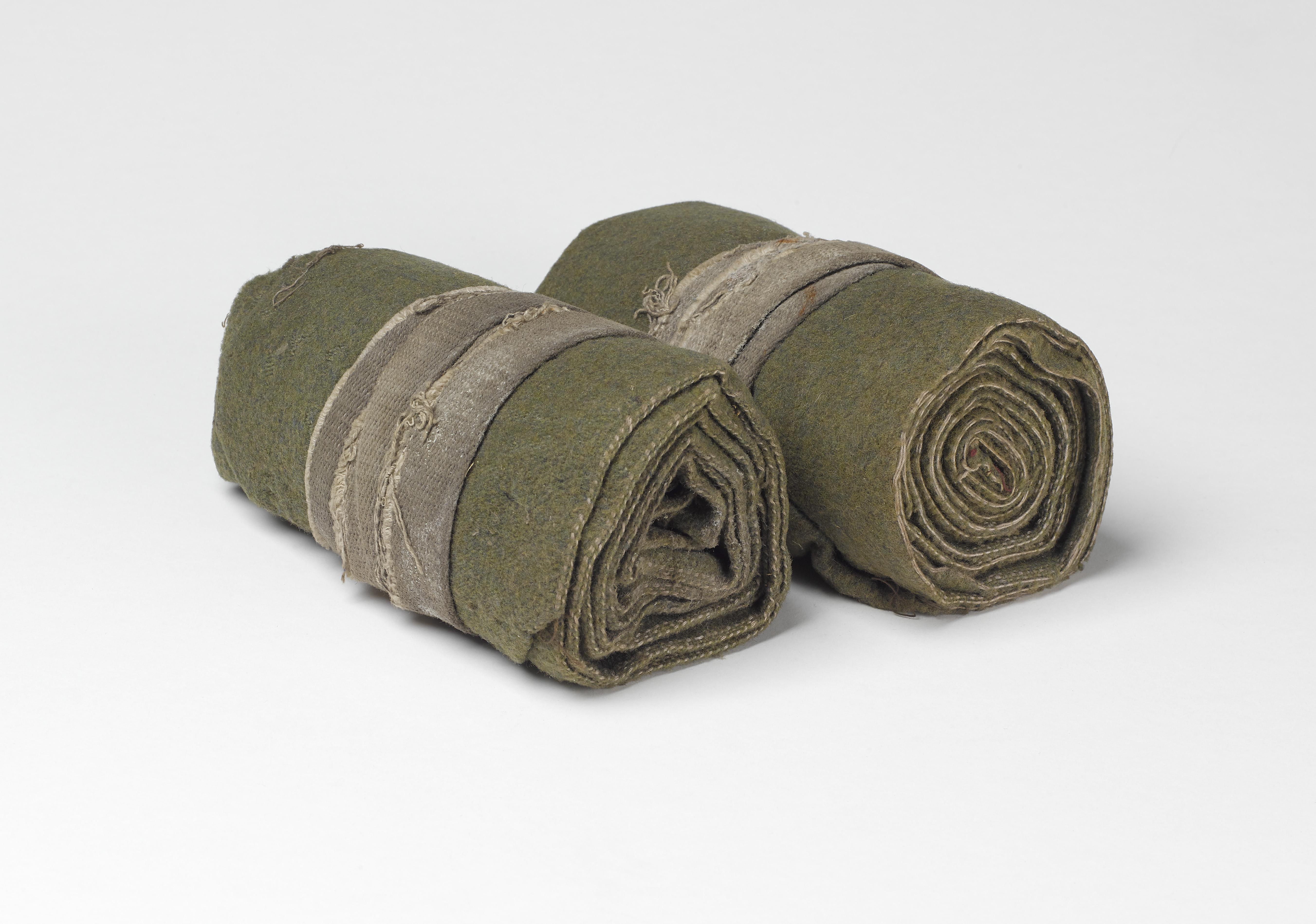 Homemade military puttees, Frongoch, 1916