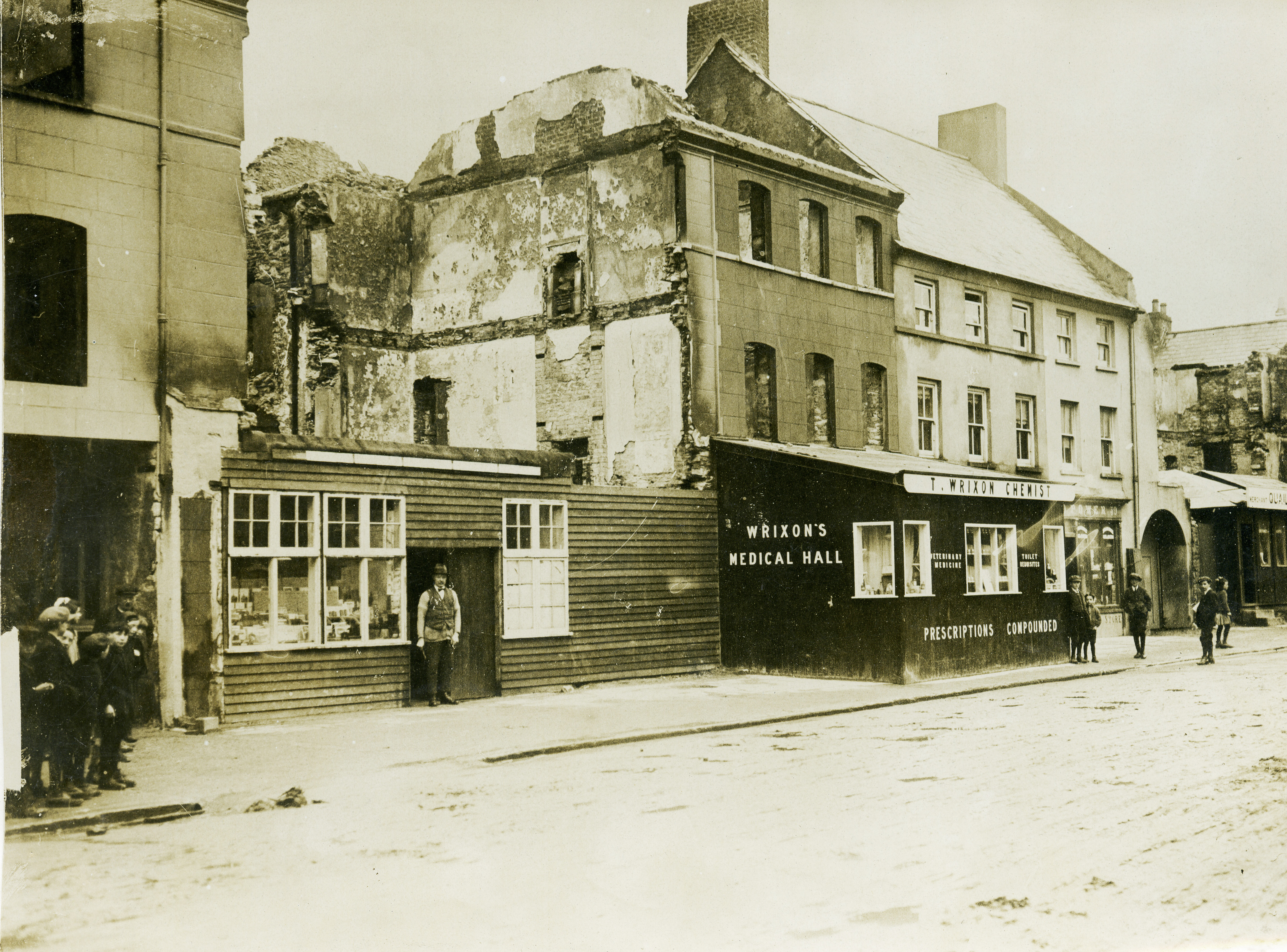Reprisal burning, Mallow, January 1921