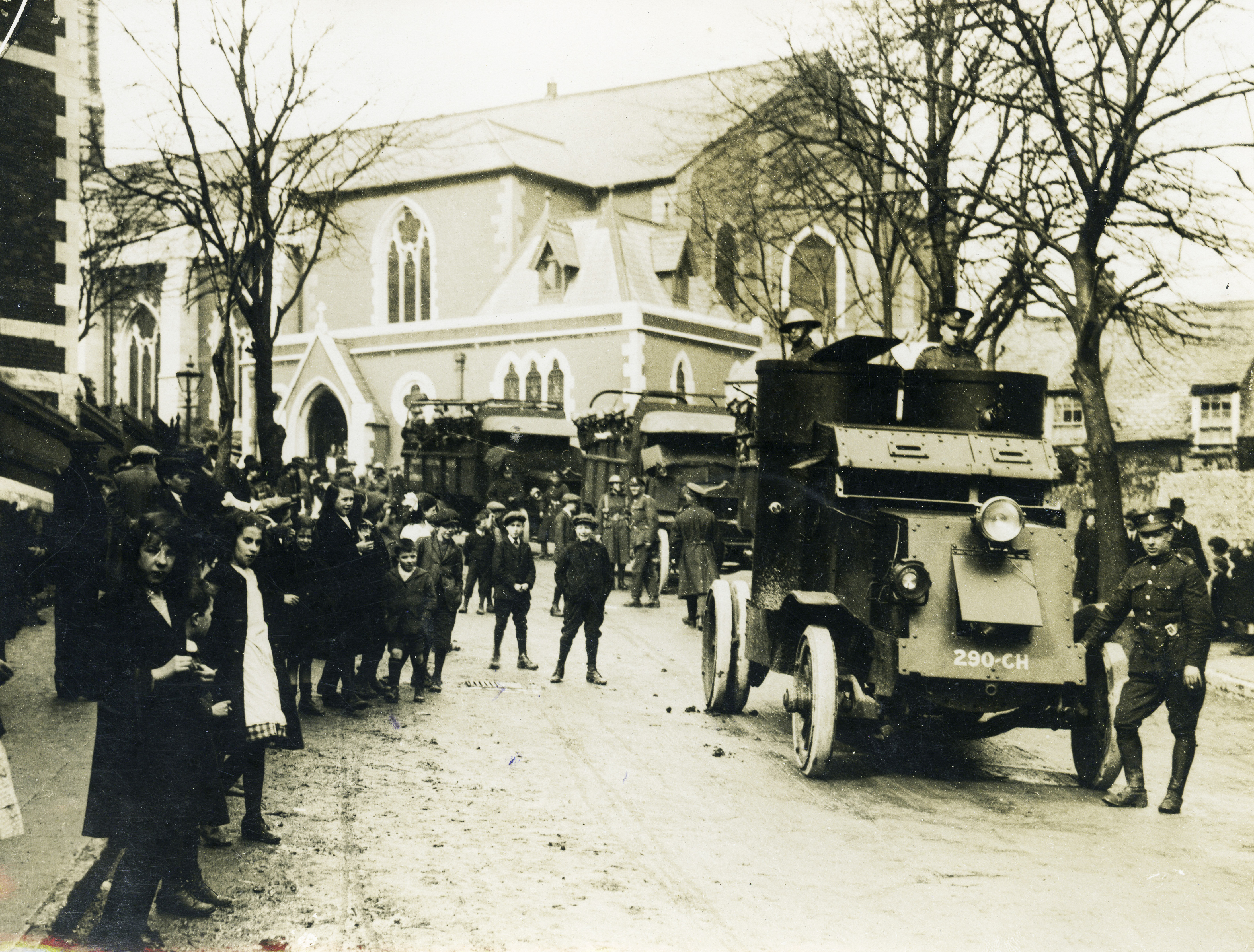 Funeral of six members of C Company, 1st Battalion, Cork No. 1 Brigade, 1921