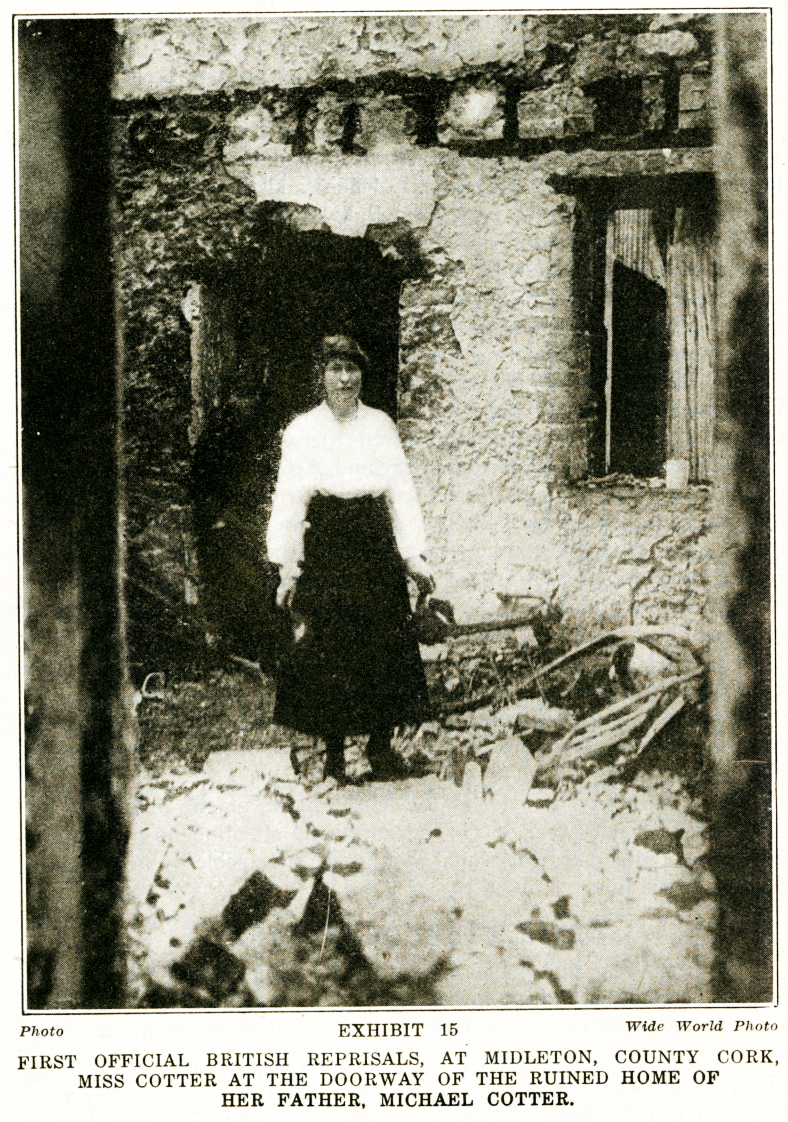 British reprisal at Midleton, Co. Cork, 1920