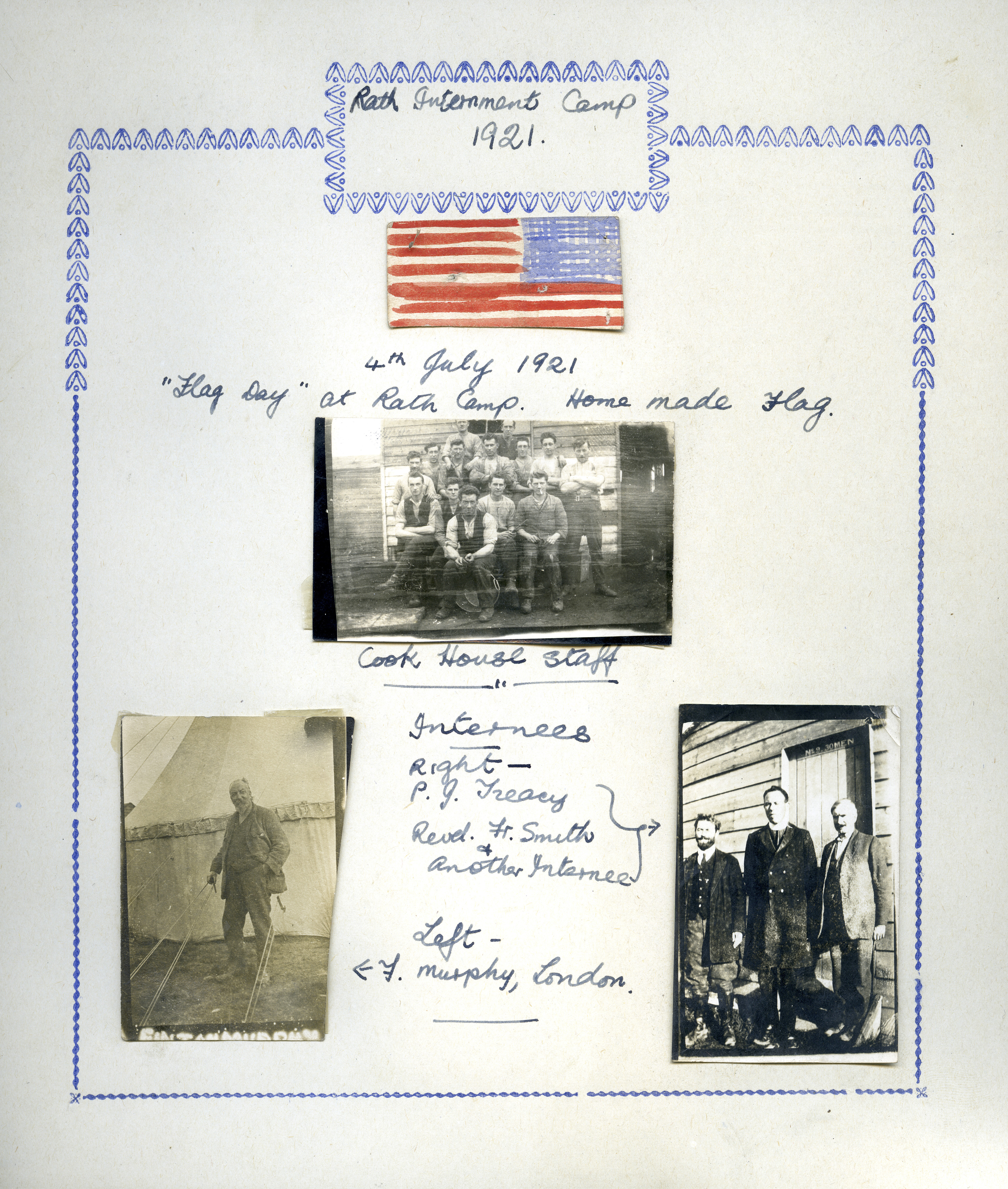 Rath Internment Camp, The Curragh, 1921